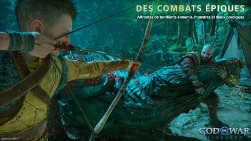 Sony, God Of War Ragnarök PS5, Jeu d'Action-Aventure, Édition Standard, Version Physique avec CD, En Français, 1 joueur, PEGI 18, Pour PlayStation 5