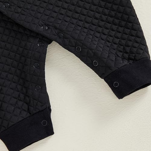 Newborn Baby Girl Boy Jumpsuit Cute Halloween Pumpkin Romper Embroidery Thanksgiving Turkey Fall Winter Outfit4