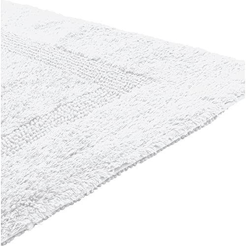 Erwin Müller Badematte, Badteppich Heraklion weiß Größe 80x150 cm - Kochfest, für Fußbodenheizung geeignet, 100… – Bild 5