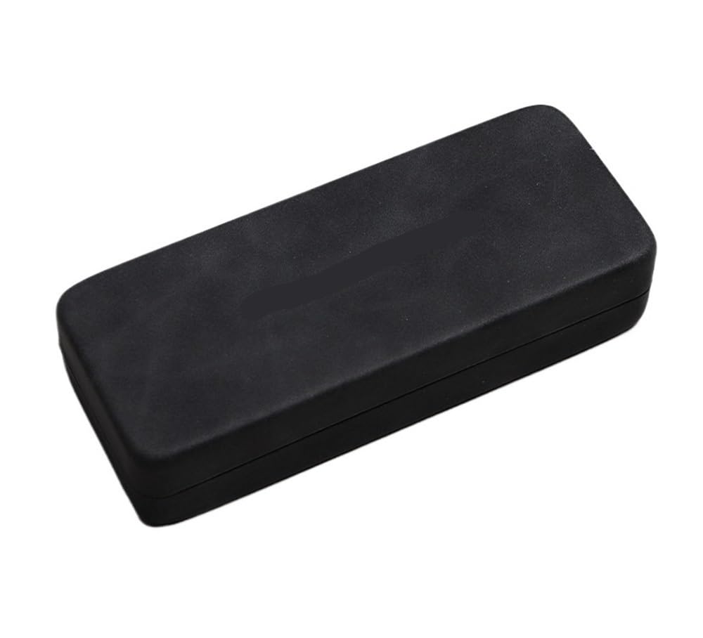 Amibvzhang Eyeglass Case Portable Soft-case Storage Protection Suitable For Travel Everyday Hard-shell Sunglasses Women Eyewear Men Hard(Black)