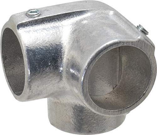 Hollaender - 1-1/4 Inch Pipe, Side Outlet Elbow - Aluminum Alloy Pipe Rail Fitting (6 Pack)