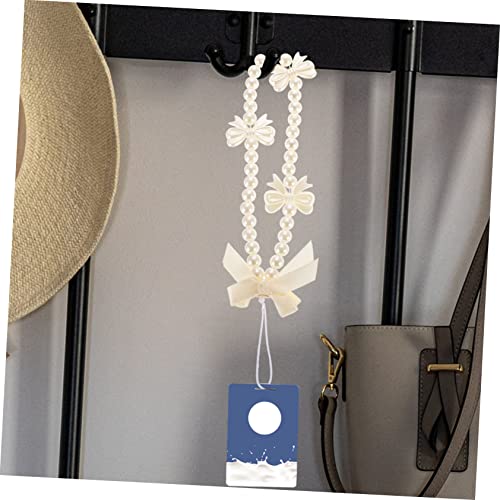 LABRIMP 2 Peças Cordão De Pérola Para Telefone Chaveiro Pendurado Pingente De Telefone Alça Anti-Per