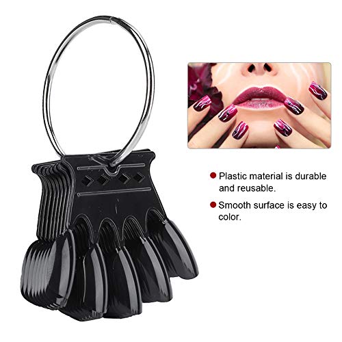 Sonew 50Pcs Nail Sticks para Práctica y Display miniatura 3