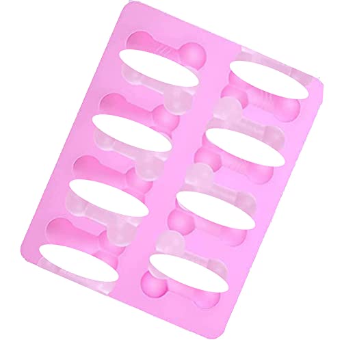 CHLD Lot de 2 moules amusants en silicone pour confiseries, glaçons, pâtisseries, gâteaux en 3D, moule à gâteau, outil de décoration de gelée, pudding, savon pour une fête, un anniversaire Cover