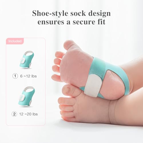 Sense-U Smart Sock Shoe Baby Monitor - Track Baby’s Heart Rate, Movement and Sleep, Infant Foot Monitor for Peace of Mind – Image 6
