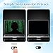 50 Pcs Webcam Cover Slide, 0.023 Inch Ultra-Thin Universal Laptop Camera Cover Slide for Laptop, Computer, Phone Protect Your Privacy and Security