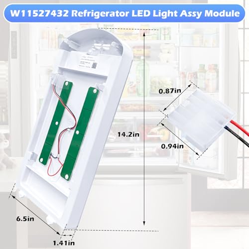 Image of W11527432 Refrigerator LED Light Assy Module for WRF555SDFZ09 WRX735SDHZ02