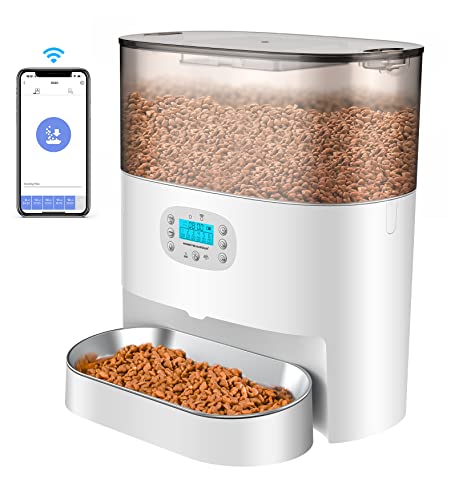 HoneyGuaridan 6L WiFi Futterautomat Katze