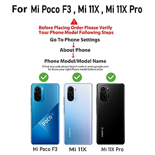 Image of Amazon Brand - Solimo Mobile Cover (Soft & Flexible Shockproof Back Case with Cushioned Edges) for Mi 11X / Mi 11X Pro / Mi Poco F3 (Black)