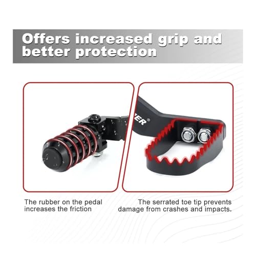 Levier de vitesse et pedale de frein pliables pour Tiger 900 GT Pro