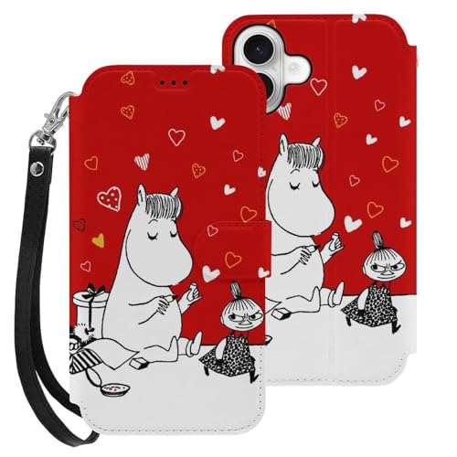 g~B [~ iPhone 16/16Plus/16Pro/16Pro Max /16E Ή P[X ӂ蒠^ z^ X}zP[X Xgbvt J[h[ O uX^h@\ Ռz Sʕی PU ACtH16