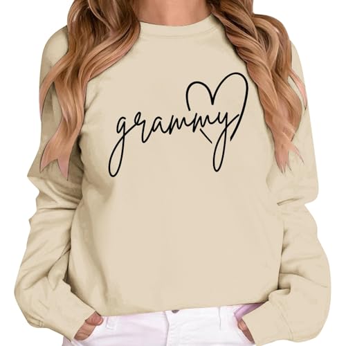 Sweat-shirt tendance pour femme manches longues chaud col rond hiver