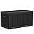 YITAHOME 90 Gallon Large Deck Box, Double-Wall Resin Outdoor Storage Boxes, Deck Storage for Patio Furniture, Cushions, Pool Float, Garden Tools, Lockable & Waterproof (Black)