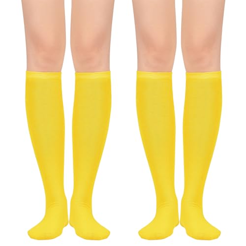 Image of Women's Knee High Socks Long Athletic Thin Thigh High Stocking Outdoor Sport Casual Tube Socks Knee Socks