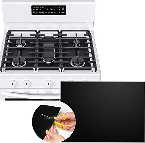 DAORDAER Silicone Stove Covers for Gas Burners, Stove Top Cover Easier to Cut Clean Reusable Stove Protector Liners Non Stick Washable Liner Gas Stove Burner Covers Fits Most Gas Range,27x16.7inn