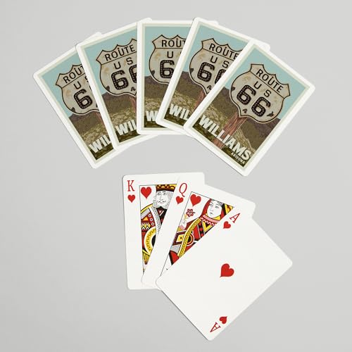 Cartas Williams Arizona Route 66, baraja póker 52 cartas miniatura 7