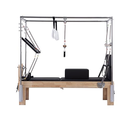 Pilates Board, Pilates Reformer Set, Multifunctional Abdominal Board, Ab Trainer Machine, Portable and Foldable Pilates Reformers Board, Pilates Core Home Workout Equipment for Women (Purple)