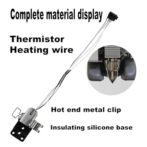 For BambuLab A1/A1mini Hotend Heating Assembly - A1 Series, A quick clamping mechanism is used to secure the heater block and heating base, no additional tools required, easy to install, fast heating
