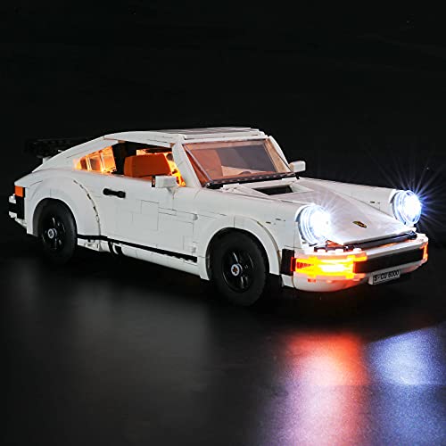 Image of LIGHTAILING Led Lighting Kit for Porsche-911 Building Blocks Model - LED Light Set Compatible with Lego Model