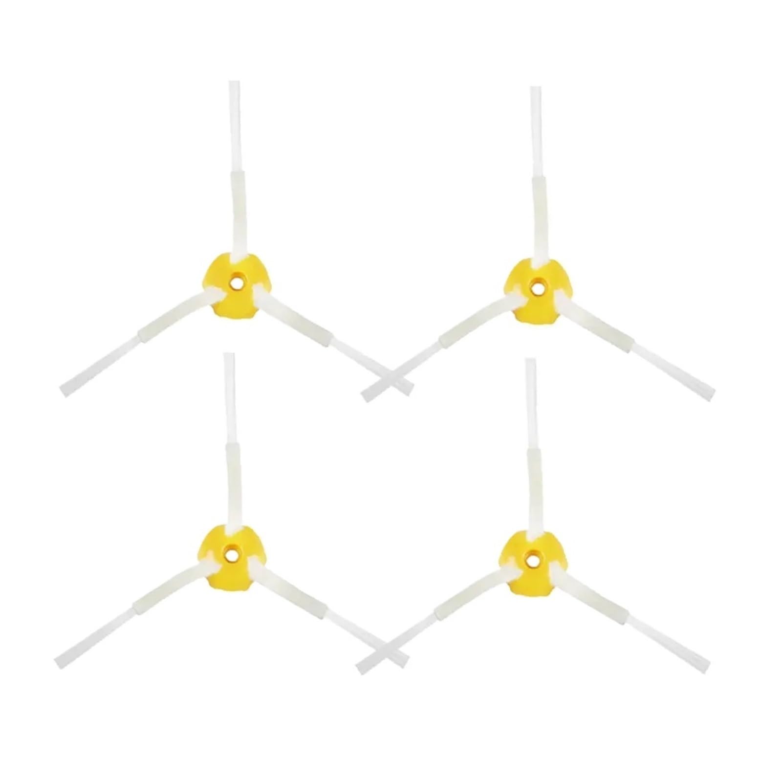 Robot Vacuum Side Brush，Compatible for Roomba，500 600 700 Series 528 530 532 550 560 620 625 630 650 760 770 Vacuum Cleaner Parts Side Brush(4Pcs)