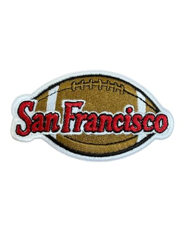San Francisco Lettering Word On Football Fanavorite Team Iron On Sew On Embroidered Patch