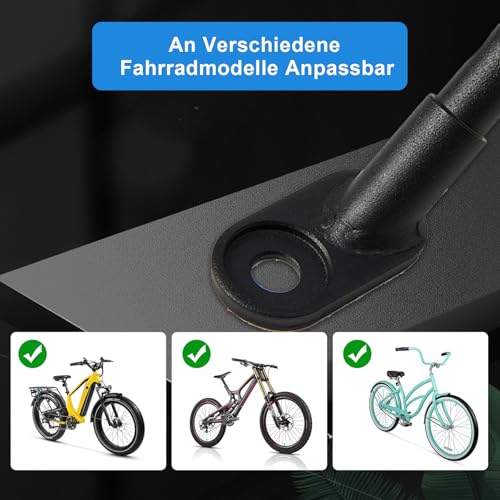 Fahrradanhängerkupplung Fahrradanhänger Kupplung Anhänger Adapter Hundeanhänger Anhänger für Fahrrad mit Sicherheitsstift Fahrradanhänger Kupplung Hund Fahrradanhänger Hundeanhänger