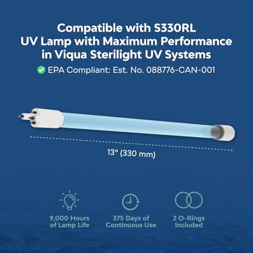 Lámpara UV tubular de reemplazo S330RL 13 pulgadas miniatura 3