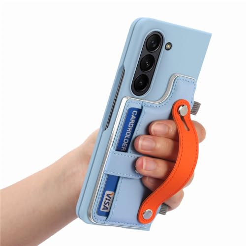 Coque Samsung Galaxy Z Fold 5 Anti Choc Verre Trempé Intégré Bleu