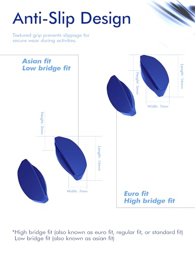 Image of SAUCER Replacement Nose Pieces Pads for Oakley Frogskins Range | Frogskins Range XL | OO9288 | OO9480 | OO9242 | Sunglasses