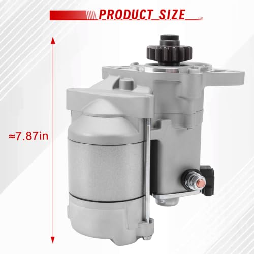 Motor de Arranque para Motor 12V, Reemplazo para Yanmar 3TNV70 3TNV76 3TNV80F miniatura 2