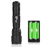 ULTRAFIRE WF-502B LED Mini Flashlight,Ultra Bright 1000 Lumens Tactical Flashlights XP-E V6 LED 5-Mo