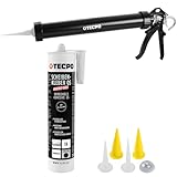 TECPO Montagekleber Fix Power, 480g Universal Baukleber Kartuschen Kraftkleber mit Aluminium-Kartuschenpresse