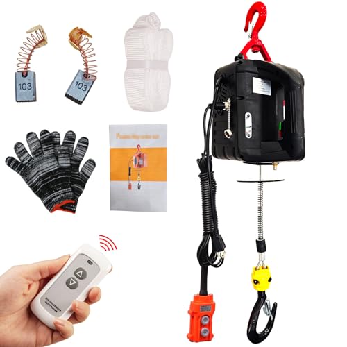 Polipasto Eléctrico 3 en 1 1500W Capacidad 200KG