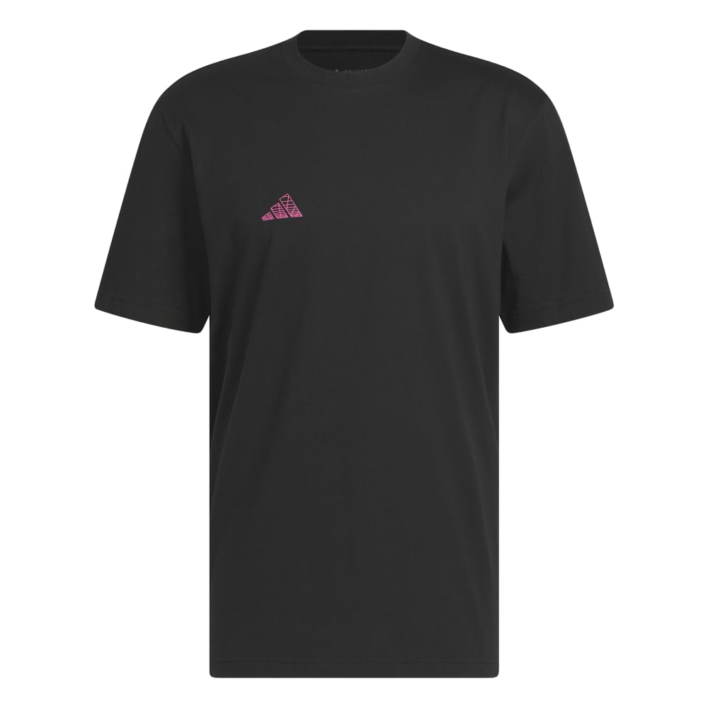 adidas Men's Metaverse Oasis Hoops T-Shirt, Black, X-Large