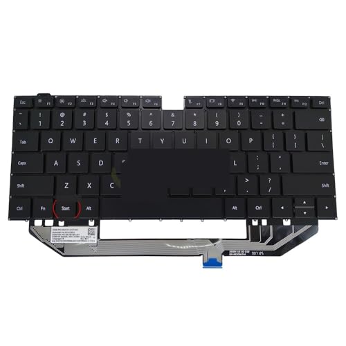 Clavier rétroéclairé de haute précision pour Huawei MateBook X Pro W19