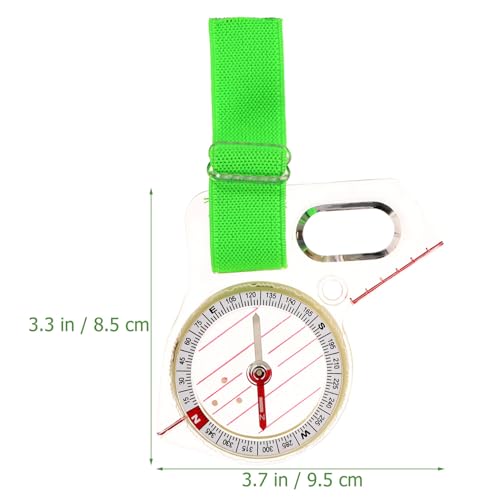 Brújula Direccional de Pulgar Compacta para Camping miniatura 6