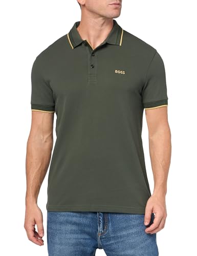 Image of BOSS Mens Paddy Short Sleeve Polo Shirt