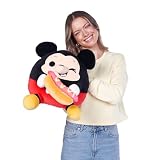 Snackles Disney ZURU 35 cm Pluszowa przytulanka, przytulanka z akcesoriami do przekąsek (Mickey)