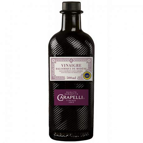 CARAPELLI - Vinaigre Balsamique De Modène 50Cl - Lot De 3 - livraison offerte