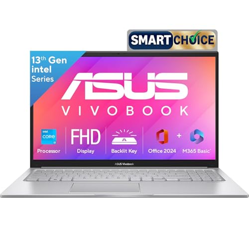 ASUS Vivobook 15, Smartchoice,Intel Core i3 13th Gen 1315U, 12GB ...