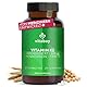 Vitabay Vitamin K2 Hochdosiert 200 µg (mcg) - 365 Vitamin K2 Tabletten Vegan & Laborgeprüft - MK-7 (Menachinon-7) aus natürlichen Zutaten in All-Trans Form - Hohe Bioverfügbarkeit