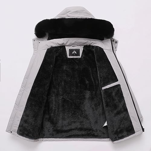 Moerdeng Kid'S Waterproof Ski Jacket Warm Winter Coat Boy'S And Girl'S Snowboarding Jackets Outdoor Windbreaker thumb #3
