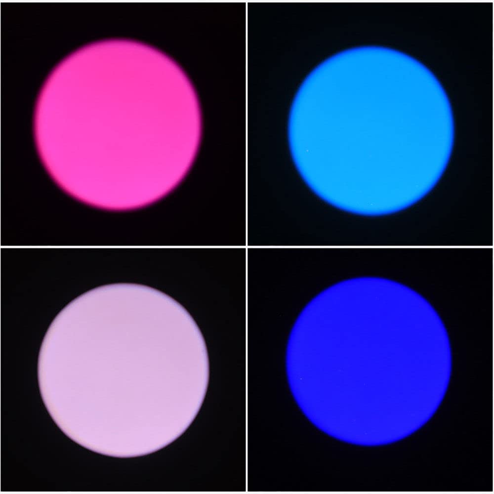 Projecteur de scène 50 W, éclairage d'imagerie, Blanc Chaud, 4 en 1, LED Pinspot, télécommande DMX512, Commande vocale, pour discothèque, DJ, Spectacles de Mariage