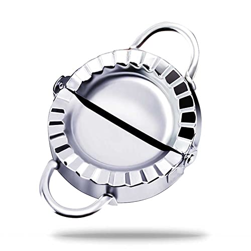 Dumpling Maker Stainless Steel Dumpling Molds Ravioli Wonton Press Dumpling Making Device Machine (Medium) #TOP15