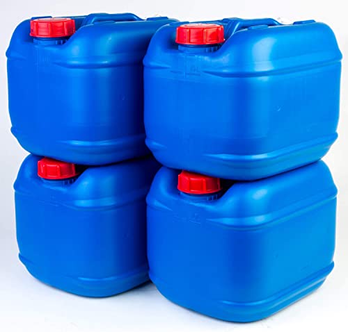 Hudson Exchange 2.5 Gallon (10 Liter) Handled Container With Cap, Food Grade Bpa Free Hdpe, Blue #TOP3