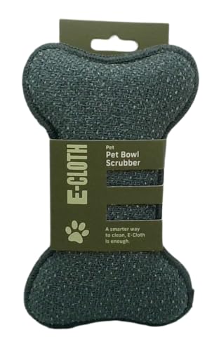 e-cloth 70608 Pet Bowl Scrubber, Polyester/Polyamide/Polyester/Polyurethane/Sponge