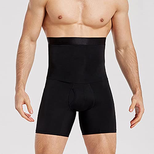 JEKE-DG Men Tummy Control Shorts High Waist Slimming Shapewear Body Shaper Seamless Belly Girdle Boxer Briefs3