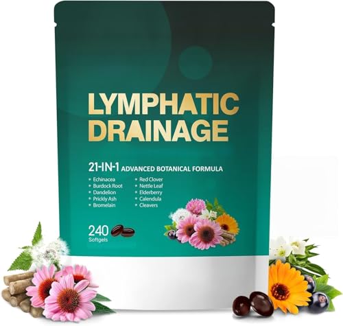 Drainage lymphatique en gélules pour réduire l'œdème et l'enflure