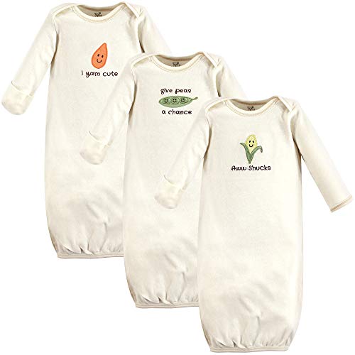 Image of Touched by Nature Unisex Baby Organic Cotton Gowns