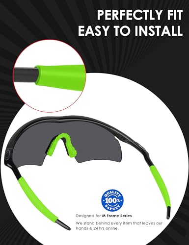 Image of BLAZERBUCK Replacement Earsocks for Oakley M Frame Series Sunglasses
